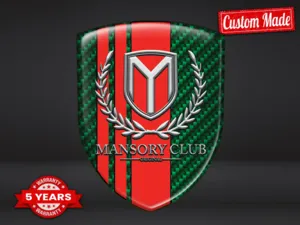 Mansory Autocollants Logo Personnalisés Haut de Gamme Perso